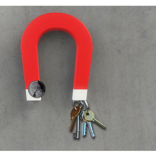 Universal Red U Shaped XXL Magnetic Key Holder - A great way to keep your keys in place! Universal Red U Shaped XXL Magnetic Key Holder - A great way to keep your keys in place!