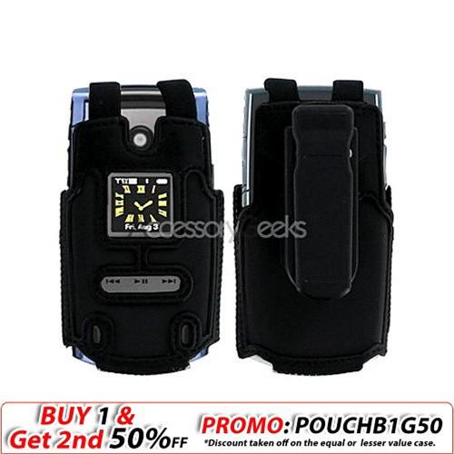 Samsung SCH-U700 Nylon Case Cover - Black