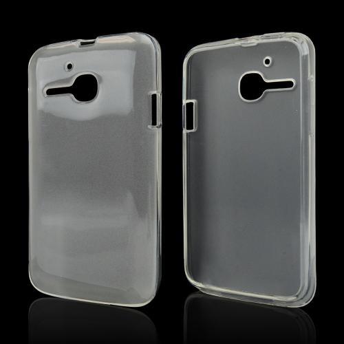 Clear Crystal Silicone Skin Case for Alcatel One Touch Evolve