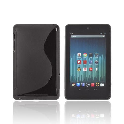 Google Nexus 7 Crystal Silicone Case - Black S