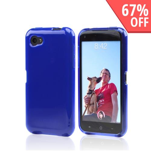 Frosted Blue Crystal Silicone Case for HTC First