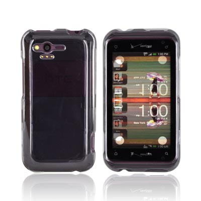 HTC Rhyme Crystal Silicone Case - Transparent Smoke