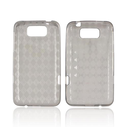 HTC Titan Crystal Silicone Case - Argyle Smoke