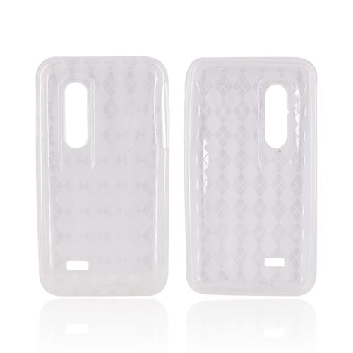 LG Thrill 4G Crystal Silicone Case - Clear