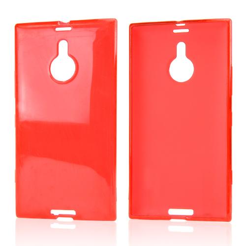 Red Crystal Silicone Skin Case for Nokia Lumia 1520