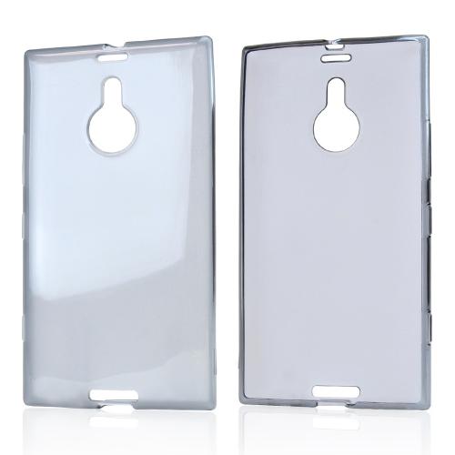 Smoke Crystal Silicone Skin Case for Nokia Lumia 1520