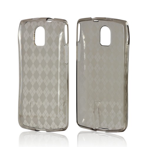 Argyle Smoke Crystal Silicone Case for Pantech Discover
