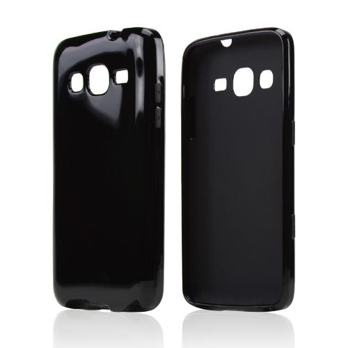 Black Crystal Silicone Skin Case for Samsung Ativ S Neo