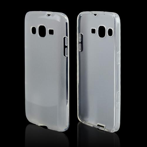 Clear/ Frost Crystal Silicone Skin case for Samsung ATIV S Neo