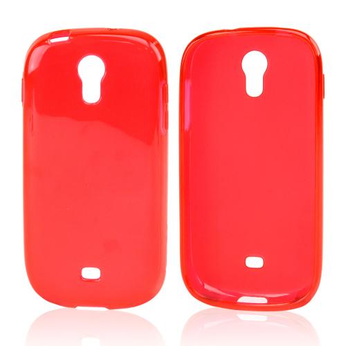 Red Crystal Silicone Skin Case for Samsung Galaxy Light