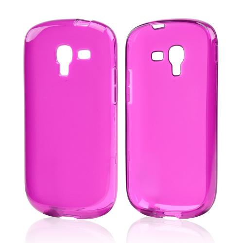 Purple Crystal Silicone Case for Samsung Galaxy Exhibit