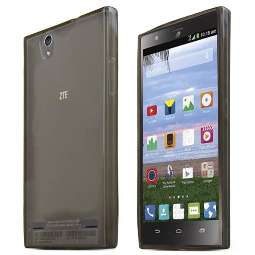 ZTE Lever Z936L Case, SMOKE Slim & Flexible Crystal Silicone TPU Protective Case ZTE Lever Z936L Case, SMOKE Slim & Flexible Crystal Silicone TPU Protective Case