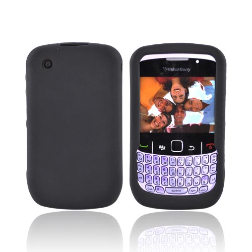 Blackberry Curve 3G 9330, 9300, 8520, 8530 Silicone Case - Black