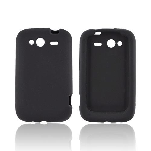 HTC Wildfire S (GSM) Silicone Case - Black
