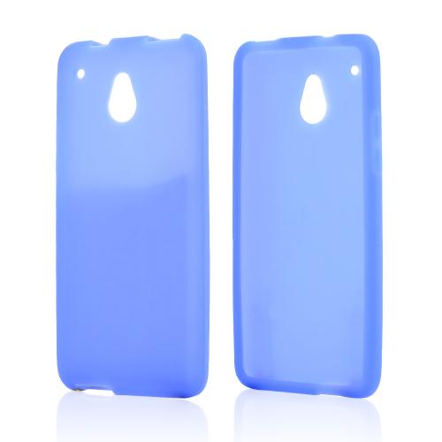 Blue Silicone Skin Case for HTC One Mini