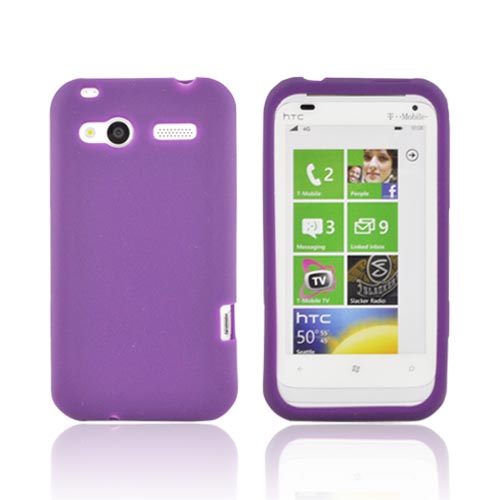 HTC Radar 4G Silicone Case - Purple