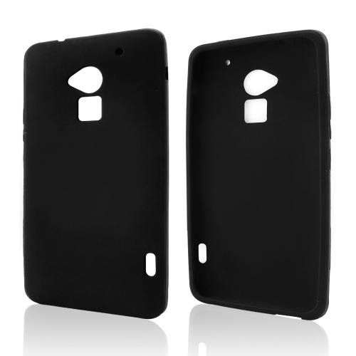 Black Silicone Skin Case for HTC One Max