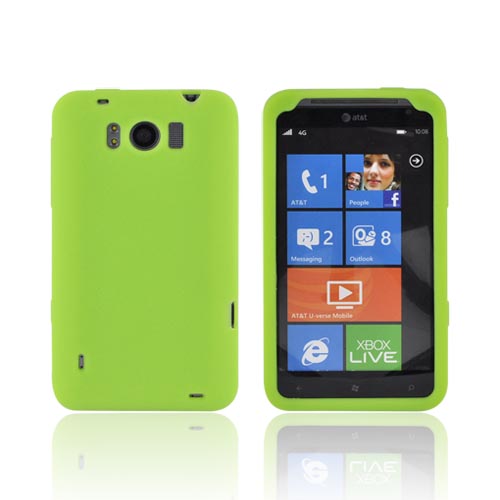 HTC Titan Silicone Case - Neon Green
