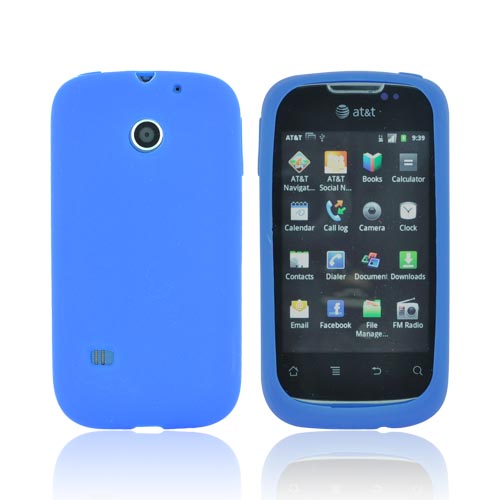 AT&T Fusion U8652 Silicone Case - Blue