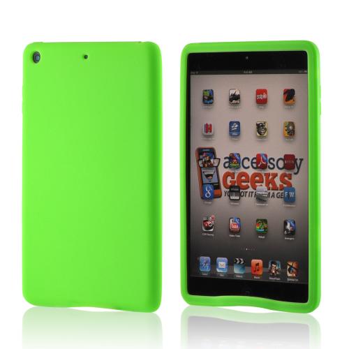 Neon Green Silicone Case for Apple iPad Mini