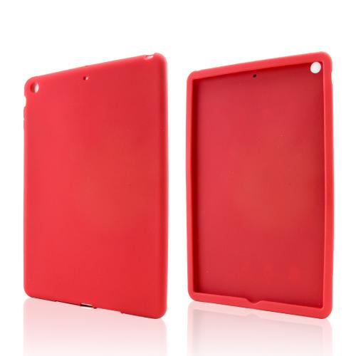 Red Silicone Skin Case for Apple iPad Air