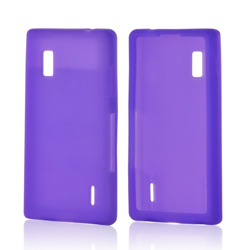 Purple Silicone Case for LG Optimus G (AT&T)