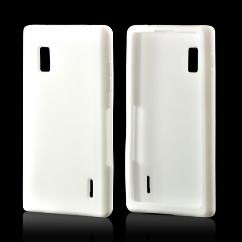White Silicone Case for LG Optimus G (AT&T)