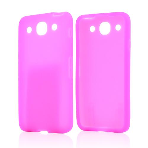 Hot Pink Silicone Case for LG Optimus G Pro