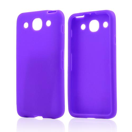 Purple Silicone Case for LG Optimus G Pro