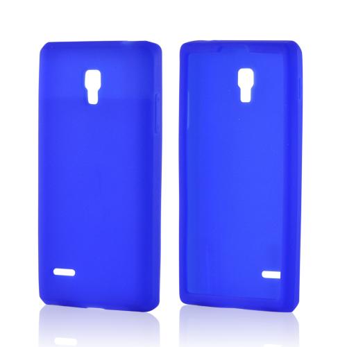 Blue Silicone Case for LG Optimus L9