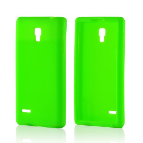 Neon Green Silicone Case for LG Optimus L9