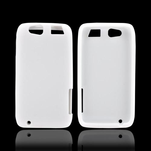 Motorola Atrix HD Silicone Case - White