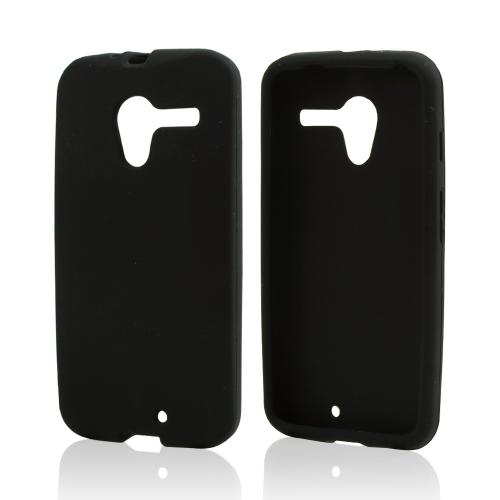 Black Silicone Skin Case for Motorola Moto X(2013 1st Gen)