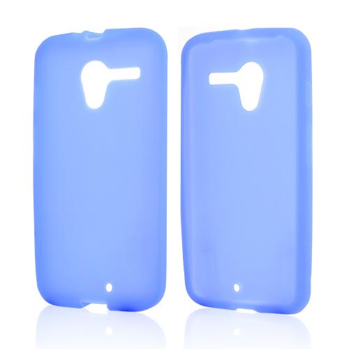 Blue Silicone Skin Case for Motorola Moto X(2013 1st Gen)
