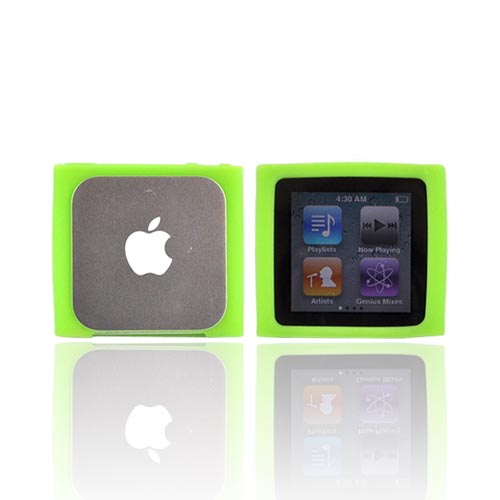 Luxmo Apple iPod Nano 6 Silicone Case - Neon Green