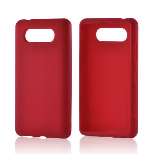 Red Silicone Case for Nokia Lumia 820