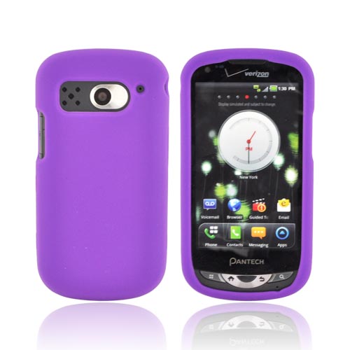 Pantech Breakout Silicone Case - Purple