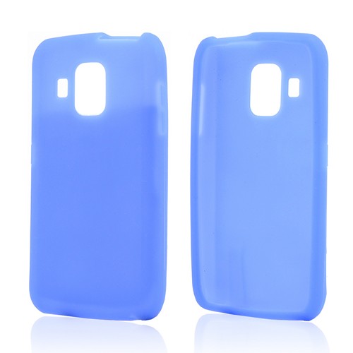 Blue Silicone Case for Pantech Perception