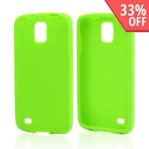 Neon Green Silicone Skin Case for Samsung Galaxy S4 Active
