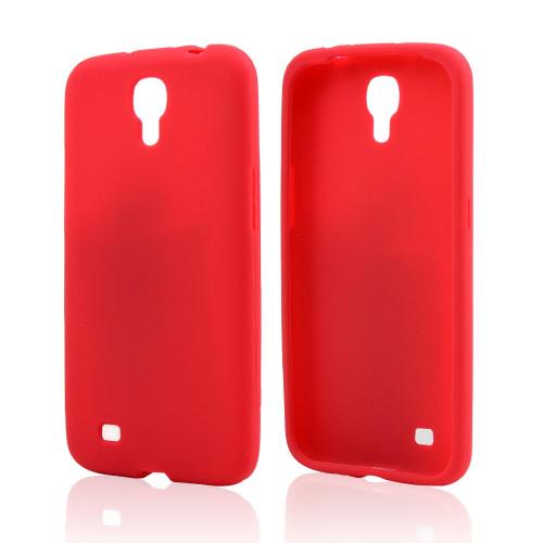 Red Silicone Skin Case for Samsung Galaxy Mega 6.3