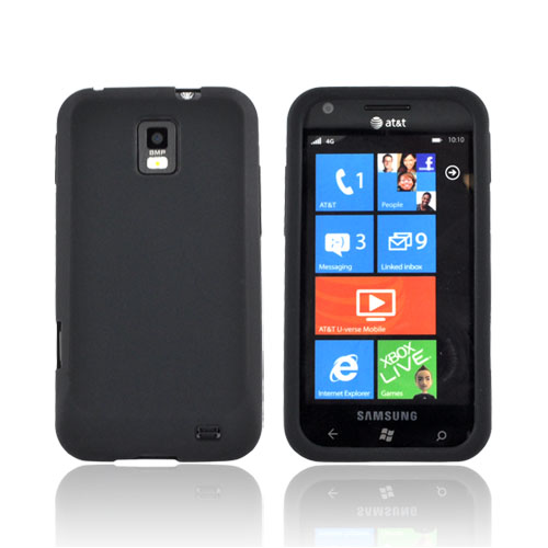 Samsung Focus S i937 Silicone Case - Black