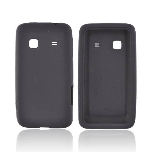 Samsung Galaxy Prevail M820 Silicone Case - Black