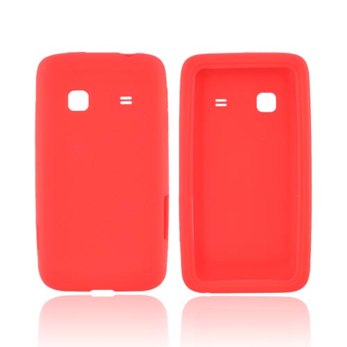 Samsung Galaxy Prevail M820 Silicone Case - Red