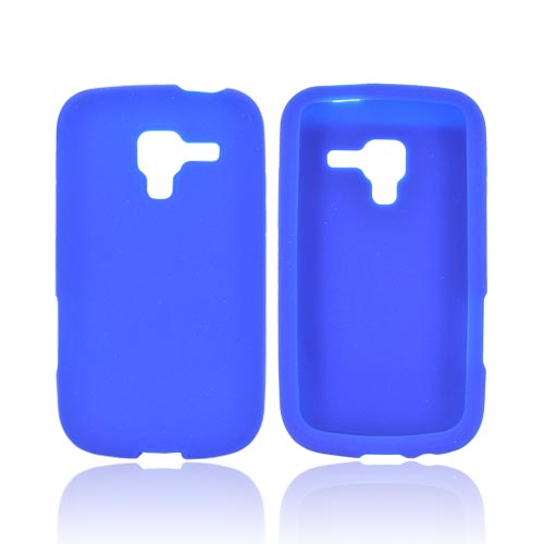 Samsung Exhilarate i577 Silicone Case - Blue