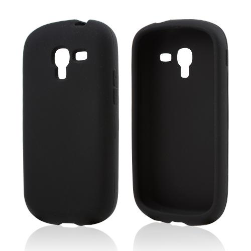 Black Silicone Skin Case for Samsung Galaxy Exhibit