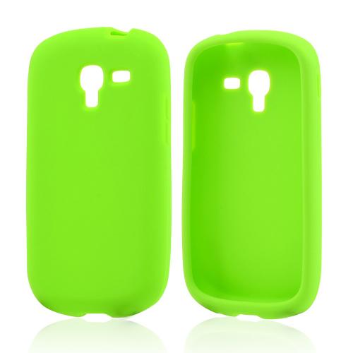Neon Green Silicone Skin Case for Samsung Galaxy Exhibit