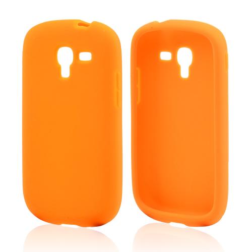 Orange Silicone Skin Case for Samsung Galaxy Exhibit