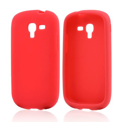 Red Silicone Skin Case for Samsung Galaxy Exhibit