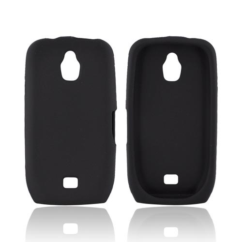 Samsung Exhibit T759 Silicone Case - Black