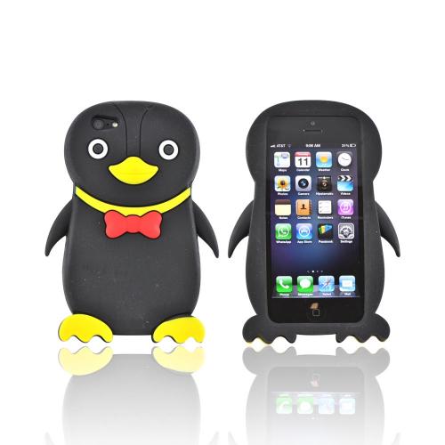 Premium Apple iPhone 5/5S Silicone Case - Black Duck
